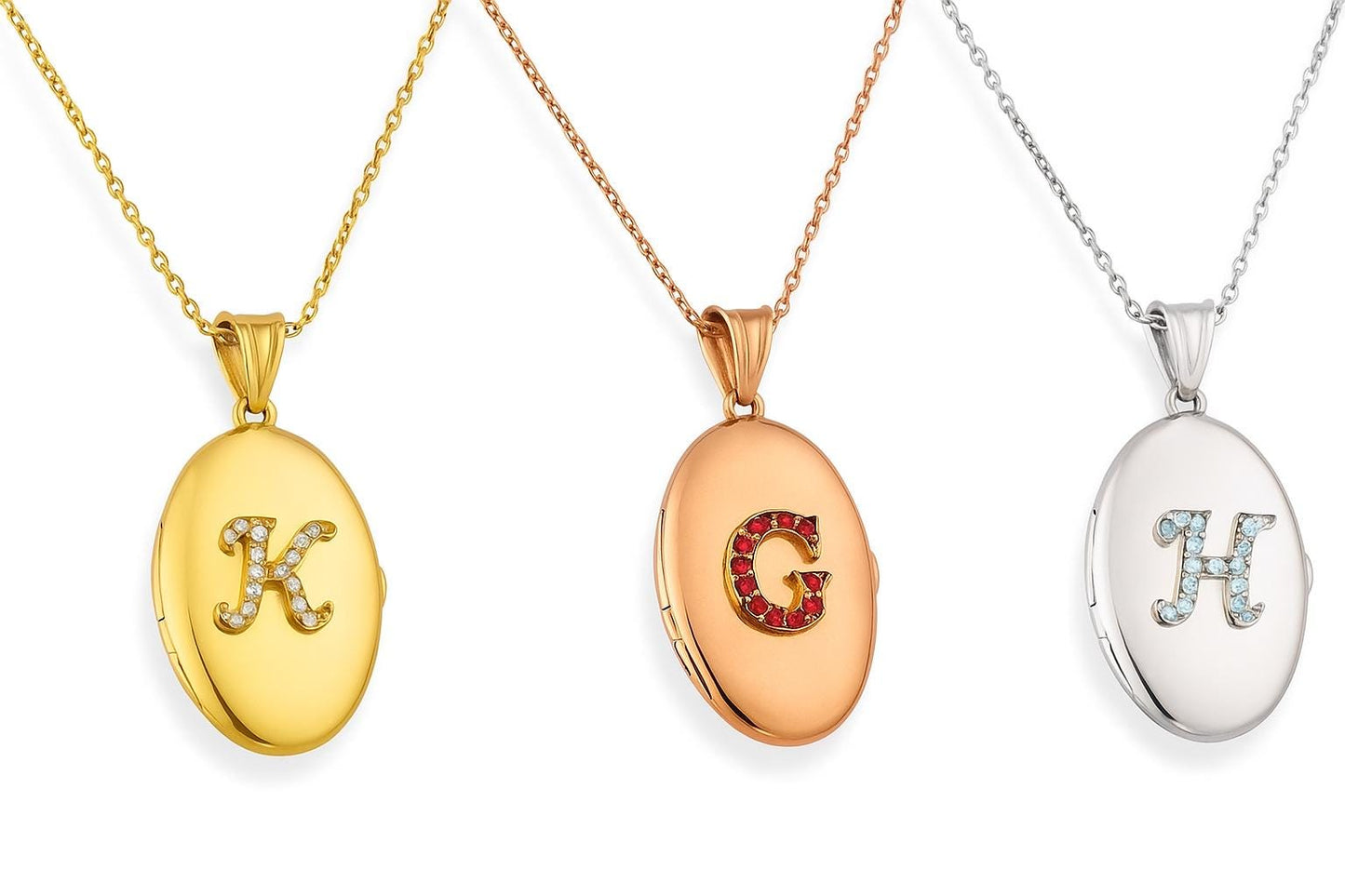 Personalized Gold Oval Photo Locket with Engraving and Pictures, Custom Memorial Necklace, Gift for Her, 925 Silver or 14k Solid Gold Option