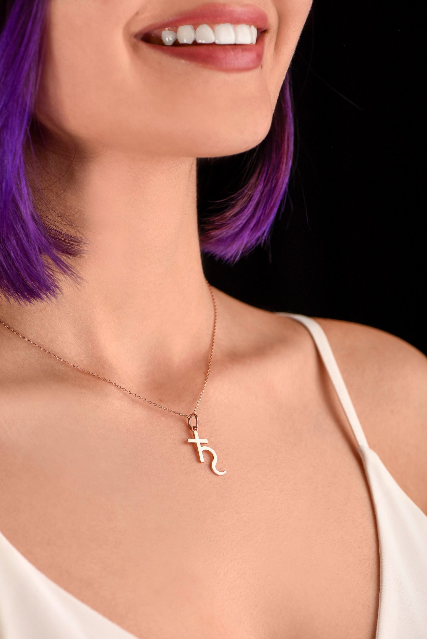 14K Solid Gold Saturn Necklace,Minimalist Celestial Jewelry,Saturn Planet Necklace,Gold Saturn Necklace,Christmas Gift Necklace,X-mas Gift