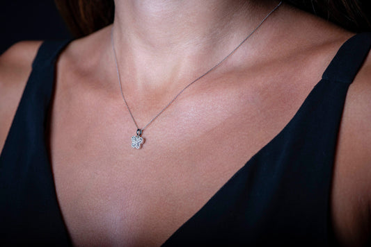 14K Solid Gold Diamond Butterfly Necklace,Gold Butterfly Necklace,Animal Lover Necklace,Fine Elegant Butterfly Necklace,Valentine’s Day Gift