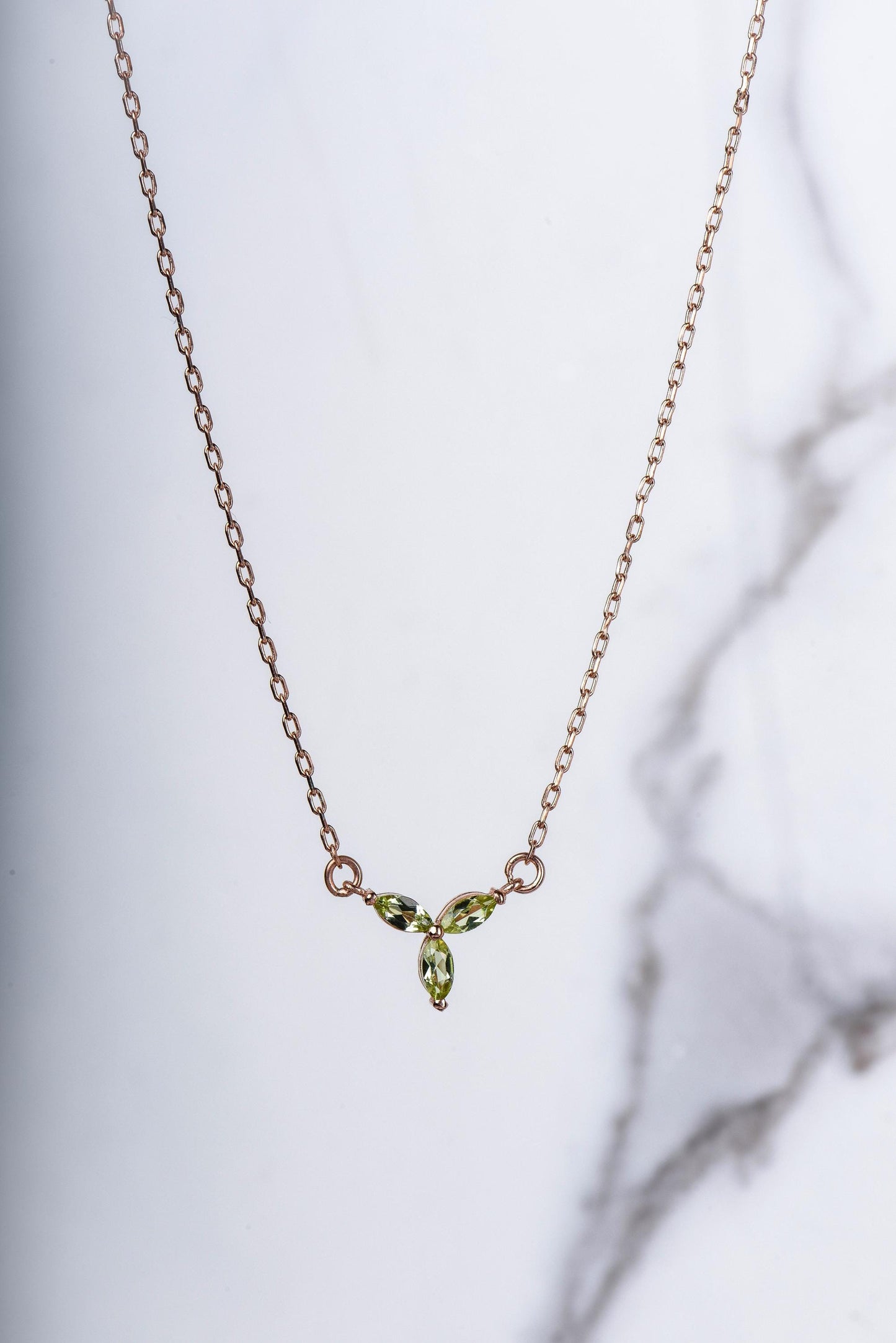 14K Gold Aquamarine, Amethyst and Pink Tourmaline Necklace - Colorful Marquise Gemstone Pendant Gift for Her